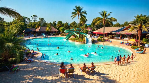 Les meilleurs campings avec parc aquatique pour des vacances réussies