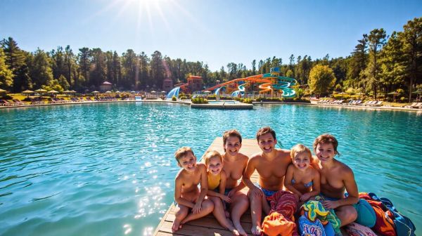 Les meilleurs campings avec parc aquatique pour des vacances réussies